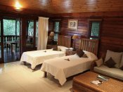 Cerf Island Resort - Tortoise Suites Villa - Schlafzimmer mit Einzelbetten