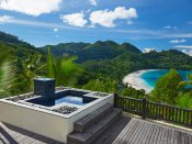 Banyan Tree Seychelles - Sanctuary Ocean View Pool Villa - Privater Pool mit Sonnendeck