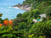 Four Seasons Resort Seychelles - Hilltop Ocean View Villa - Vogelperspektive