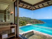 Four Seasons Resort Seychelles - Serenity Villa - Bad mit Aussicht
