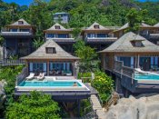 Hilton Seychelles Northolme Resort & Spa - Grand Ocean View Pool Villa - Vogelperspektive