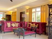 The Palm Seychelles Apartments - Villa - Wohnbereich
