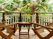 Acajou Beach Resort - Selbstversorger Appartement - Balkon 