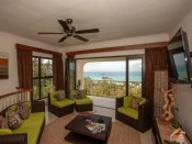 Le Duc de Praslin - Hillside Villa - Lounge mit Aussicht